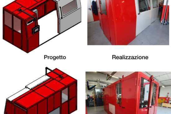 COSTRUZIONE CABINA AFONA